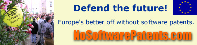No
Software Patents in Europe